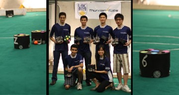 ThunderBots Team and Robots
