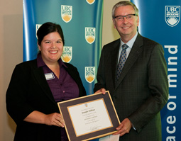 Jen Pelletier & Professor Stephen Toope