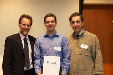 Mechanical Engineering Student, Connor Schellenberg-Beaver, accepts one of UBC's most prestigious designations
