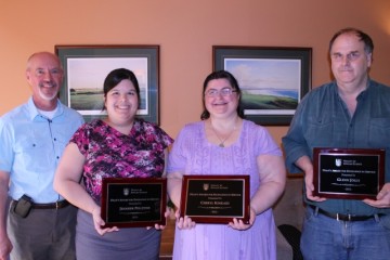 Congratulations: Two Mechanical Engineering Faculty Members Win Dean’s Award for Excellence in Service