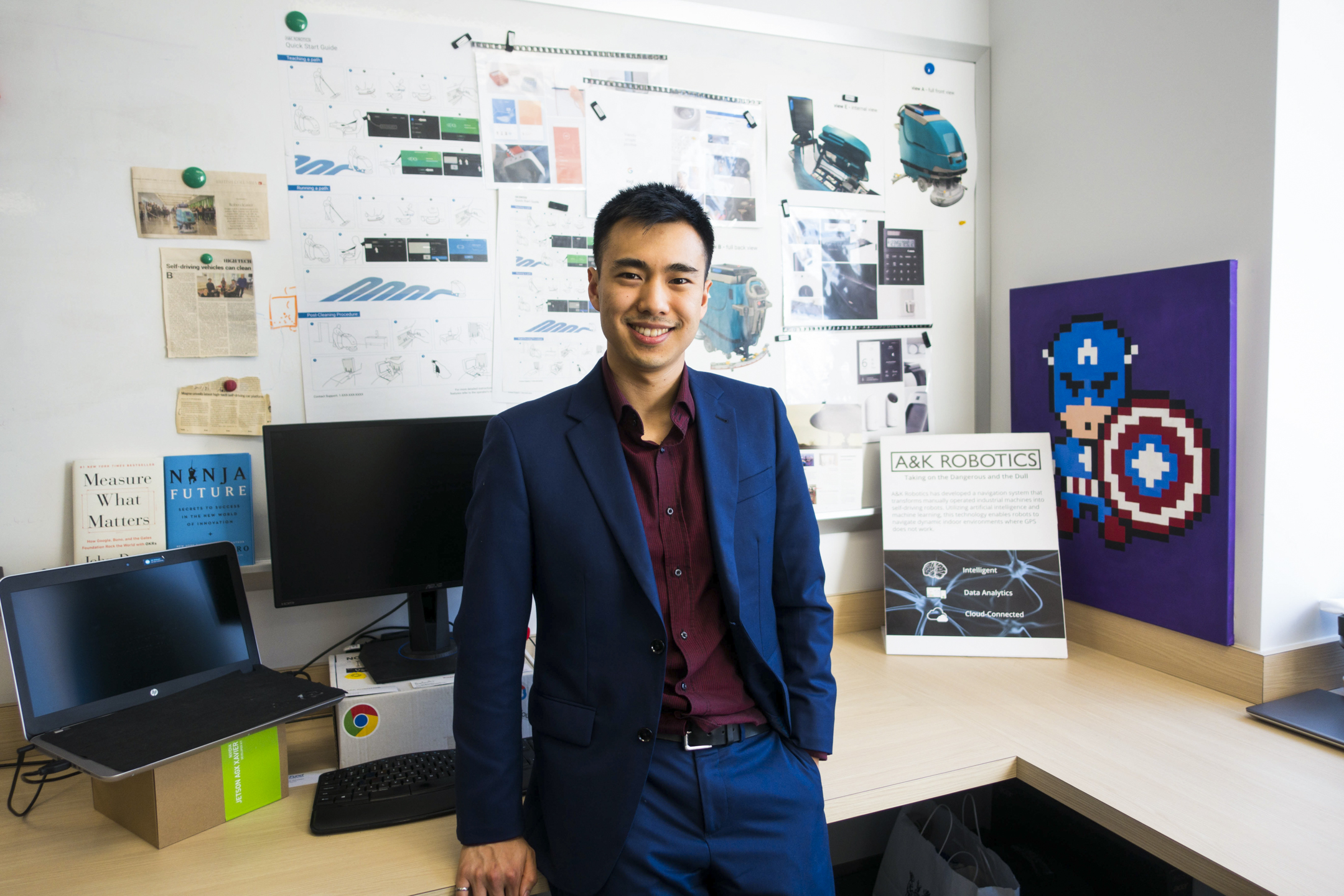 Alumni Spotlight :  Anson Kung of A&K Robotics