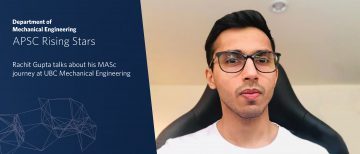 APSC Rising Star Rachit Gupta: Nothing ventured, nothing gained: from structural engineering to multi-disciplinary engineering