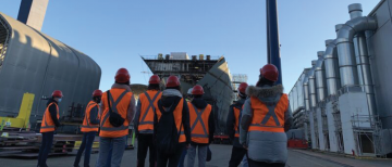Taking learning beyond the classroom: NAME Students visit unique facilities at Seaspan Shipyards