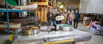 CBC highlights alumnus David Scott, who built Canada’s first privately-made hovercraft