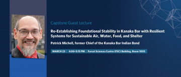 Mar 23, 2023 -Guest Lecture: Patrick Mitchell – Re-Establishing Foundational Stability in Kanaka Bar