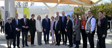 German President visits UBC Hydrogen Testbed