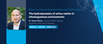 Mar 28 | Dr. Gwynn Elfring – The hydrodynamics of active matter in inhomogeneous environments
