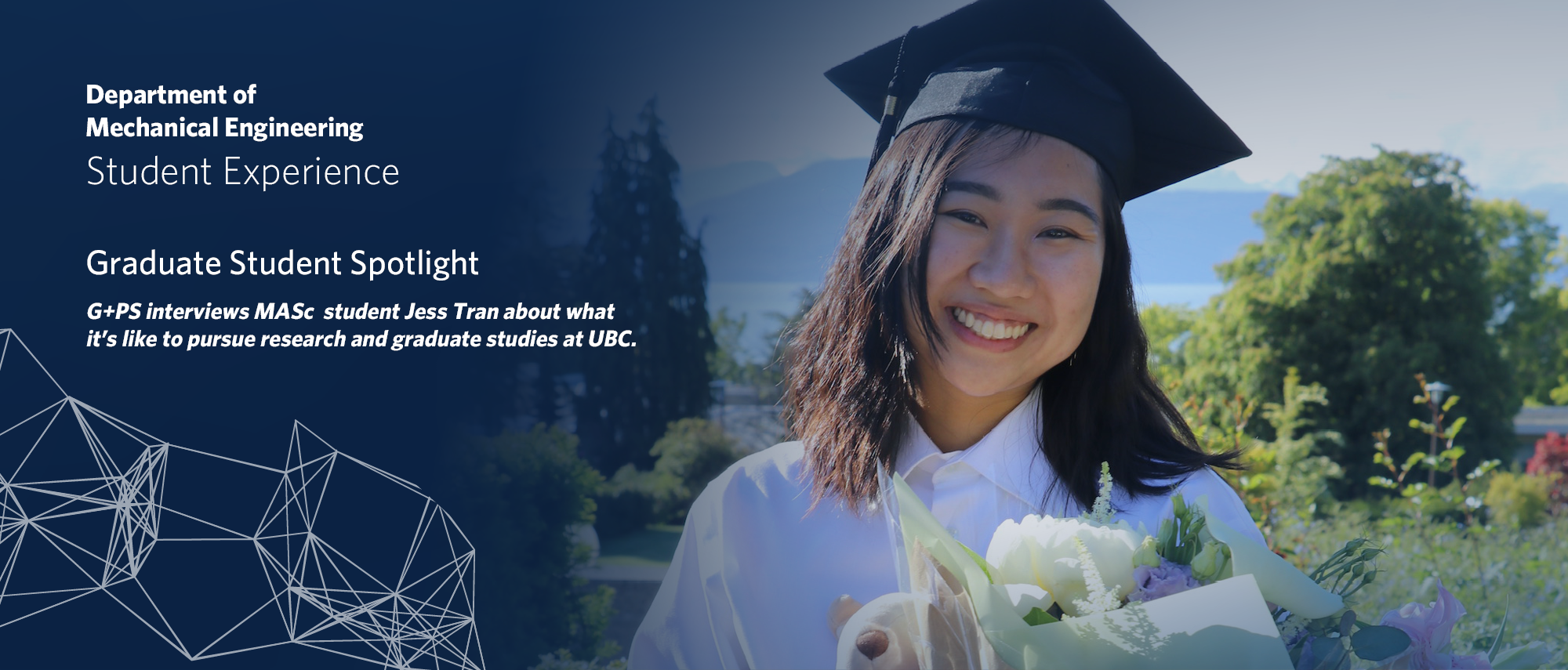 UBC mechanical engineering graduate student Jess Tran.