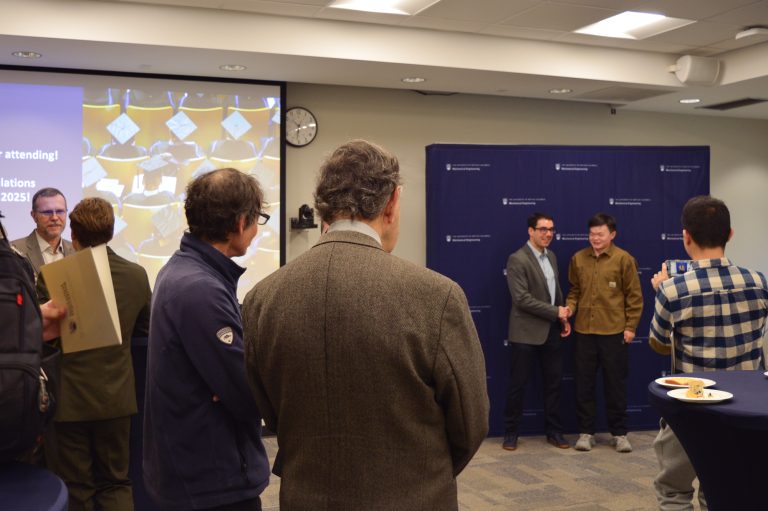 2025 Fall Graduation Reception. Photo: UBC Mechanical Engineering.
