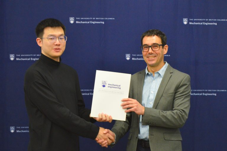 2025 Fall Graduation Reception. Photo: UBC Mechanical Engineering.