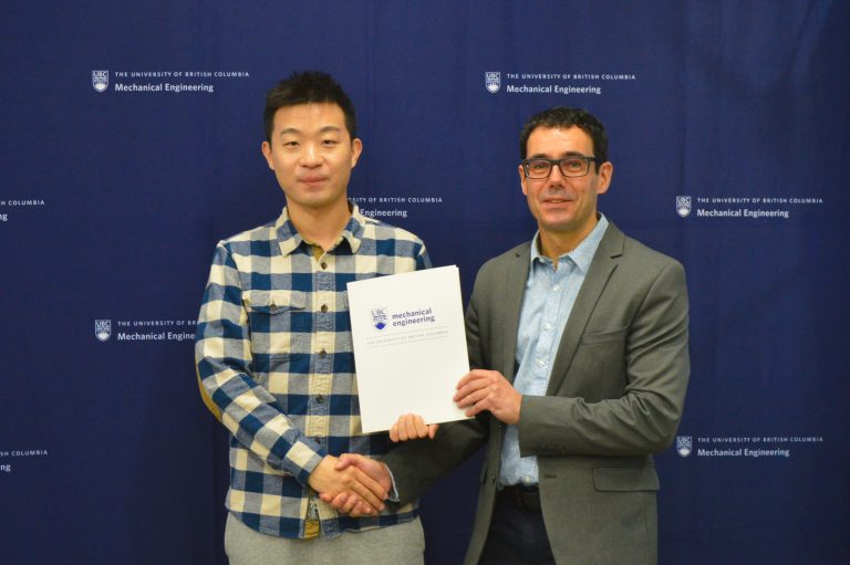 2025 Fall Graduation Reception. Photo: UBC Mechanical Engineering.