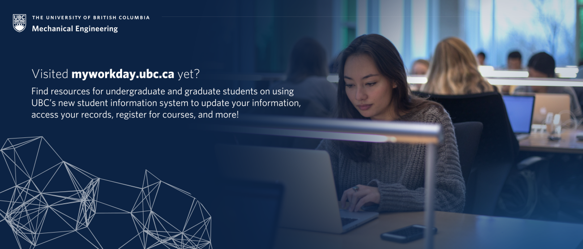 Workday Student is here! Find undergraduate and graduate student resources for navigating UBC’s new student information system and where to get help.